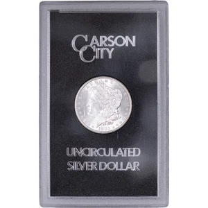 1883-CC 1 $ Morgan Silber Dollar ~ Stempelglanz - GSA mit Box & COA - Bild 1 von 4