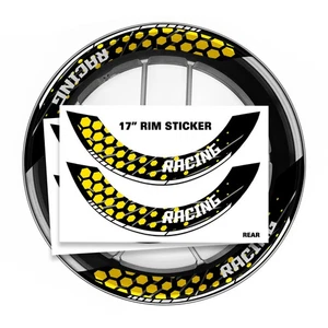 Yellow S25B 17 inch Inner Rim Wheel Stickers For Versys 050 17 18 19 20 21 22 23 - Picture 1 of 12
