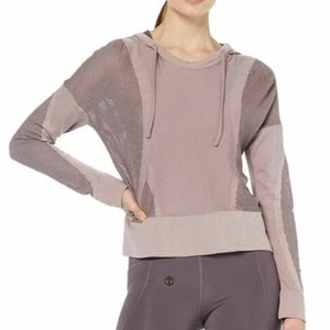 Under Armour Vanish Seamless Hoodie, Vented Mesh, Mushroom Brown, Size Large - Picture 1 of 9