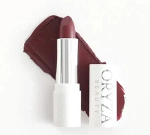 Nuevo lápiz labial satinado cinta terciopelo ORYZA BEAUTY OPUS Berry tamaño completo - Imagen 1 de 6