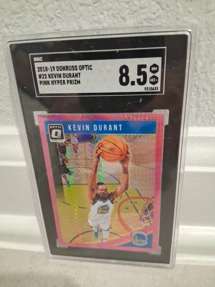 TARJETA ÓPTICA KEVIN DURANT 2018-19 DONRUSS. GOLDEN STATE WARRIORS Foto 1 de 3