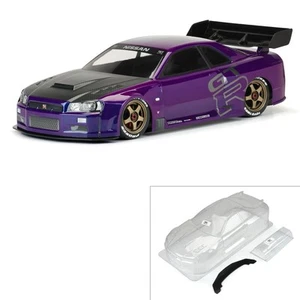 Arrma Infraction 6S Protoform 1/7 2002 Nissan Skyline GT-R R34 Clear Body - Picture 1 of 4