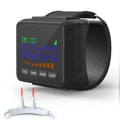 Холодные лазерные часы KTS устройство для светотерапии домашнего использования при гипертонии рините - Изображение 1 из 4