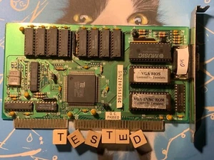 KARTA GRAFICZNA TSENG LABS ET4000AX 16BIT ISA RETRO ISA - Zdjęcie 1 z 4
