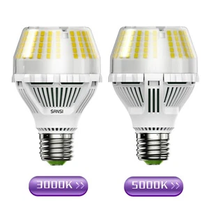 3000K/5000K E26 LED Light Bulbs 2500lm Dimmable 0-100% A19 120V - Picture 1 of 19