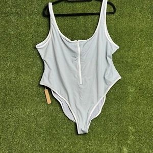 Skims sportlicher Reißverschluss Schwimmlöffel One Piece 4X Pacific OP-BRF-3026 Neu mit Etikett - Bild 1 von 5