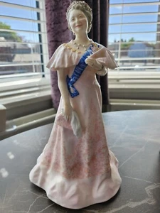 Rare Royal Worcester Her Majesty Queen Elizabeth The Queen Mother (131) - Picture 1 of 23