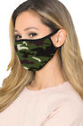 3 Pack Cotton Face Mask Washable, Reusable Mens womens Fashion Camo Checkered
