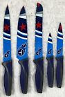Sports Vault NFL Tennessee Titans Kitchen Knives Set of Five