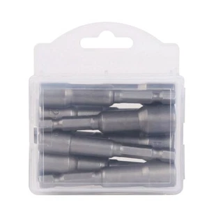 8pc/Set  6mm-14mm Allen Key Socket Bit CRV 6.35mm Hex Shank Nut Driver Drill Bit - Picture 1 of 11