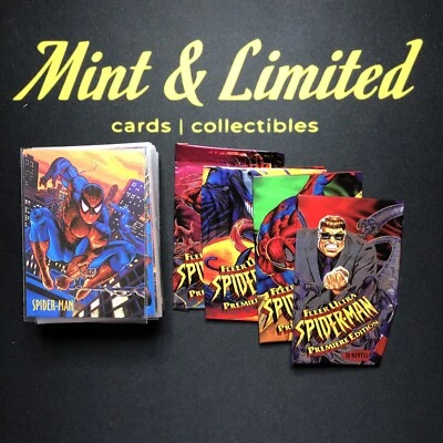 Juego internacional Fleer/Skybox Marvel Comics Spider-Man 1997 (50) + envoltorio como nuevo Foto 1 de 4