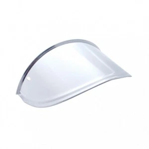 Universal Stainless Steel Drop Droopy Style Headlight Lamp Visor 7" Headlight - Picture 1 of 2