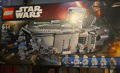 Lego Star Wars First Order Transporter (75103) New in Box Read - Image 1 of 4
