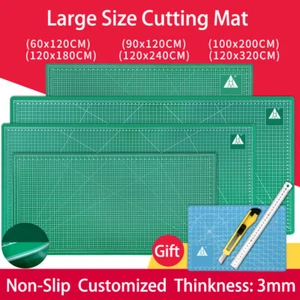 Double-sided Cutting Mat Self Healing Slip-Resistant Arts & Crafts Grid Design - Picture 1 of 13