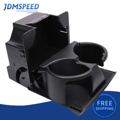 Portavasos doble para tablero de consola central negro para Nissan Titan 96967-9FD0B 2008-2015 Foto 1 de 4
