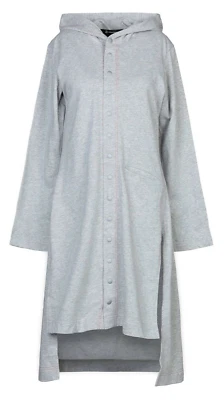 Sudadera con Capucha Y-3 by Yohji Yamamoto Chaqueta Asimétrica Gris Algodón Talla XS, S Foto 1 de 2