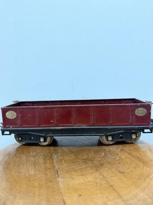 Vintage Lionel No. 212 Red Gondola Train Car - Image 1 of 4