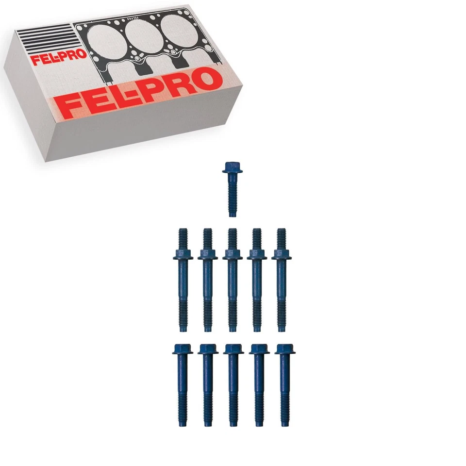 Kit de herrajes de colector de escape Fel-Pro para Ford E-250 Econoline Club Wagon 90-91 Foto 1 de 1