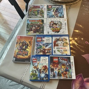 Nintendo 3DS various cases PlayStation PS Vita various cases only no games Lot - Picture 1 of 5