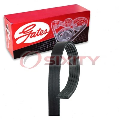 Correa serpentina alternador Gates Micro-V CA para Honda Prelude 1992-1993 anuncio de 2,2 L Foto 1 de 4