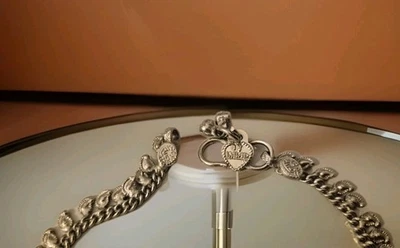 Selten Antik alter Schmuck Fußkette aus Indien mit Anhänger - Bild 1 von 4