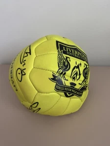 Signed Liverpool Football (LFC) Ball, 11 Signatures, Circa 01-03. Owen, Hyypia… - Picture 1 of 7