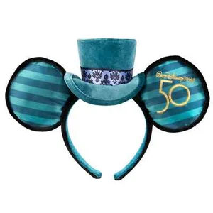 *NUEVO* Disney Mansión Embrujada Orejas Mickey Mouse 50o Sombrero Fantasma - Imagen 1 de 2
