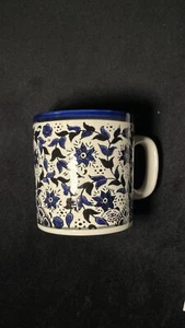 Bunzlauer Keramik 250 ml Tasse Becher Original Handarbeit aus Palästina - Bild 1 von 3
