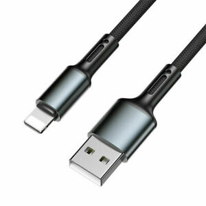 2M 3M For iPhone iPad chager Fast Charging Cable Strong Braided Data Snyc Lead