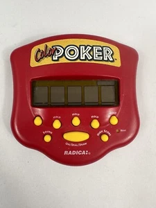 Radica Hand Held Color Poker Electronic Game - Tested And Works Great! - Picture 1 of 2