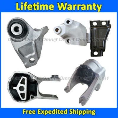 K3664 Motor & Trans Mount 4 peças para 2014-2021 Ram ProMaster 1500 2500 3500 3.6L - Imagem 1 de 4