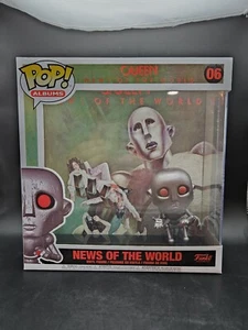 2020 Funko Pop! Album Cover #06 QUEEN: NEWS OF THE WORLD (Metallic) SEALED - Picture 1 of 9