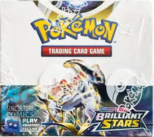 Pokémon TCG Sword & Shield Brilliant Stars Booster Box Factory Sealed 36 Packs - Picture 1 of 6