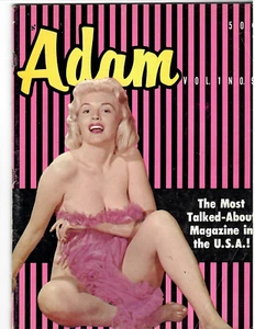 ADAM Men's Magazine #4 V1#9 Jackie Hilton, Dane Arden, Tania Velia, 1957 - Picture 1 of 3