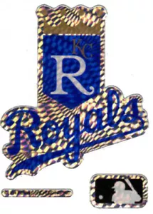 Adesivo Kansas City Royals logo ologramma MLB - Foto 1 di 1