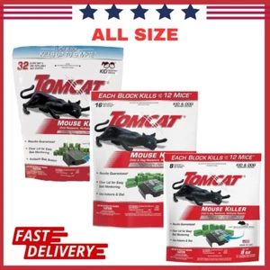 Mouse Mice Rat Killer Blocks Bait 16 Poison Rodent Station Trap Control all size - Picture 1 of 57