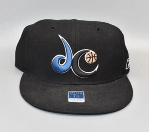 Washington Wizards DC Logo Reebok Fitted Cap Hat - Size: 7 1/4 - Picture 1 of 3