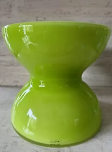 Anne Nilsson Lg Vase Line Green Art Glass Sweden IKEA Diablo Design Poland 1975 - Picture 1 of 10