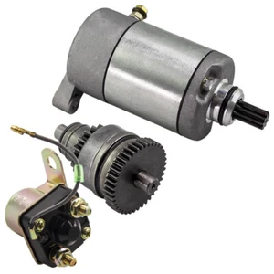 Starter & Drive & Relay Solenoid for Polaris Sportsman 500 1996 1997 1998-2002 - Foto 1 di 9