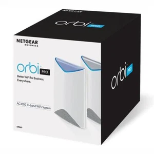 NETGEAR Orbi Pro SRK60 Tri-band 2.4 GHz / 5 GHz Wi-Fi 5 802.11ac SRK60-100UKS - Picture 1 of 4