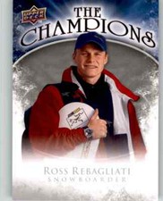2009-10 Upper Deck The Champions Ross Rebagliati #CH-RR