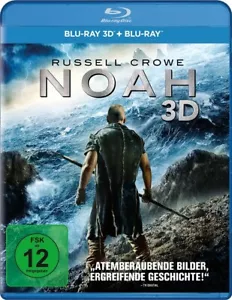 NOAH - 3D SUPERSET 2 BLU-RAY NEW RUSSELL CROWE/ANTHONY HOPKINS/EMMA WATSON/+ - Picture 1 of 1