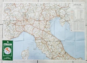 Papier Rennrad Road Map Italien I. T. E. R. Iter Karte Landkarte Scala 1:800000 - Bild 1 von 3