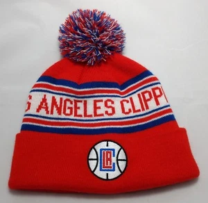 LOS ANGELES CLIPPERS beanie hat Boys 8-20 LAC red one size fits most OSFM - Picture 1 of 4