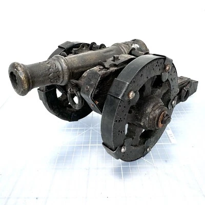 Canhão de artilharia costeira naval armas batalhas militares para figuras de soldados de brinquedo - Imagem 1 de 4