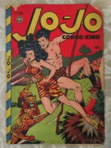 JO-JO CONGO KING #24 - 1949 FOX FEATURE, FR/GD, JACK KAMEN JUNGLE CVR/ART, GGA - Bild 1 von 2