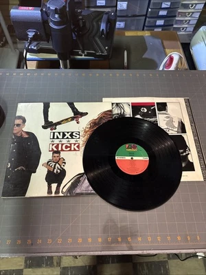 INXS Kick Vintage 80s Vinyl LP 1987 Gatefold Atlantic Records 81796-1 Album VG+ - Image 1 of 4
