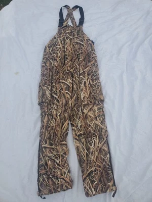 Yukon Gear Insulated Hunting Bibs Men's Size Medium Mossy Oak Shadow Grass Blade - Image 1 of 4