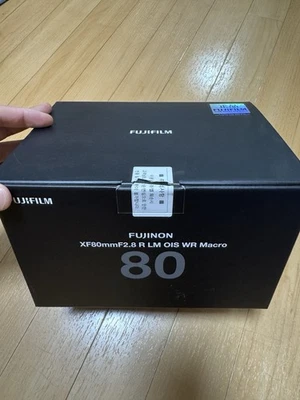 *Worldwideshipping* Fujifilm XF 80mm f/2.8 R LM OIS WR Lens - Image 1 of 4