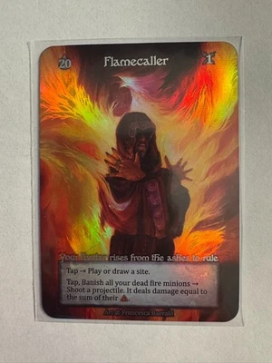 Sorcery Contested Realm Beta Flamecaller Foil - Image 1 of 2